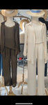 Summer Casual Three Piece Co-Ord Sets of Shirts Camisole and Trousers